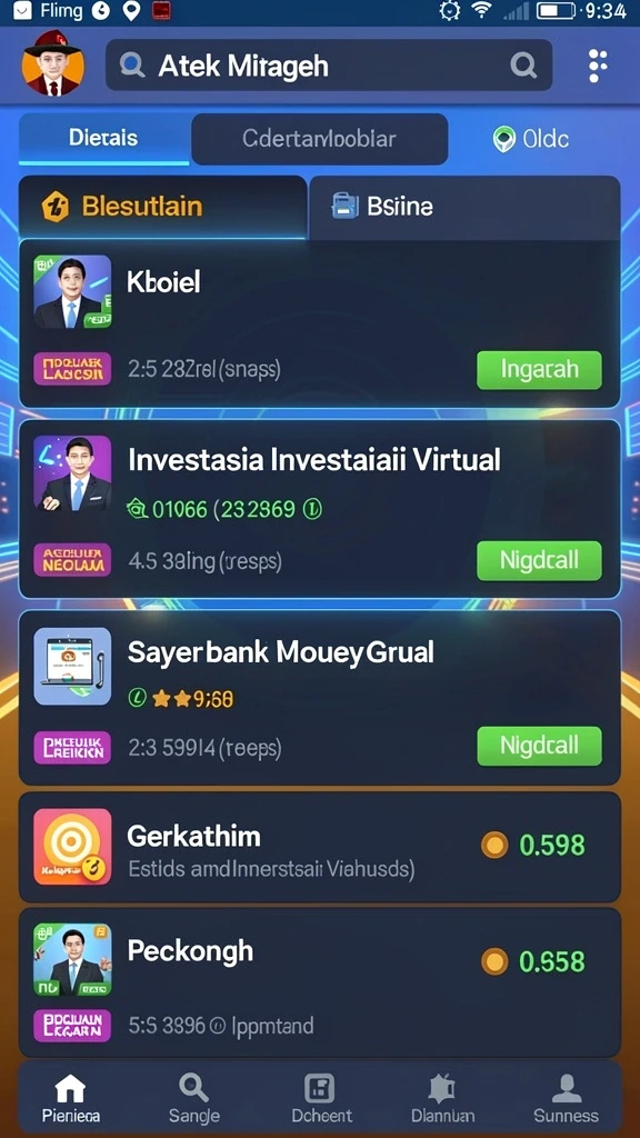 7svip - Tampilan utama permainan dengan karakter yang menarik.