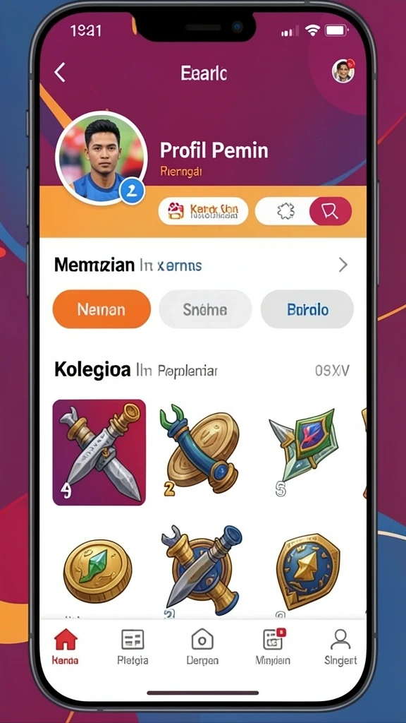 kg778 - Tangkapan layar menunjukkan karakter utama dalam aksi.