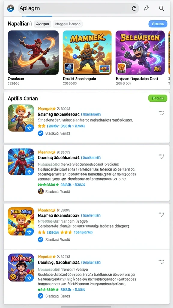 pakarjp - Tampilan antarmuka yang user-friendly dan menarik.