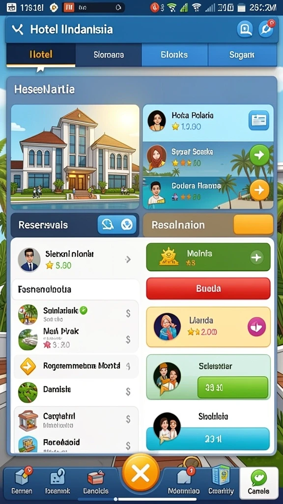 rajabandot - Karakter unik dengan kemampuan yang berbeda.