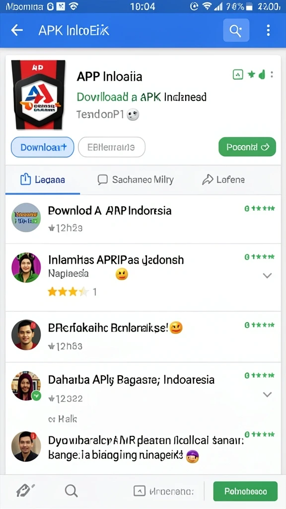 rploot - Tampilan awal yang menarik dan intuitif.